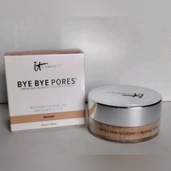 It Cosmetics Bye Bye Pores Tinted Skin-Blurring Finishing Powder Medium .24 oz - Picture 1 of 4